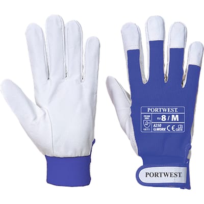 Portwest Hi-Vis Snijbestendige Handschoen - Oranje/zwart - XXL