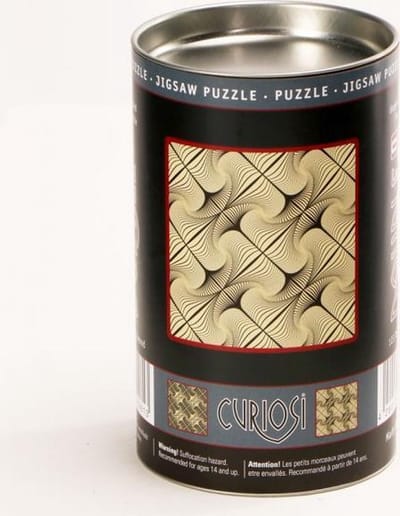 Dubbelzijdige Puzzel in hout - Q-Glitter - 123 stukjes