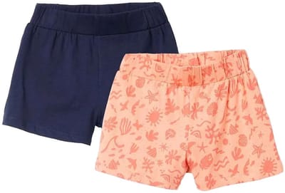 Zippy 3107113902 Korte Broek 2 Eenheden Oranje,Blauw 3-4 Years Meisje