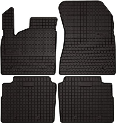 Wielganizator SolidPRO Serie - Rubber Autovloermat - Nissan X-Trail IV SUV (2021-) - Zwart - Op Maat Gemaakt