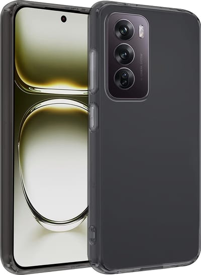 Hoesje - Geschikt voor OPPO Reno 12 - Sterk & Shockproof - Hoes Cover - Siliconen Case - Telefoonhoesjes - Transparant