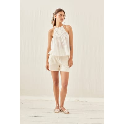 Louise Misha Blouse Legrita White Größe: 38 | Tanktops Outlet | Damen | Weiß