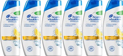 Head & Shoulders Shampoo - Citrus Fresh - 6 x 500 ml
