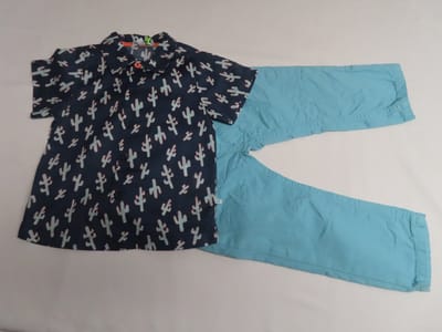 Ensemble - Jongen - Overhemd + lange broek - 18 maand 86