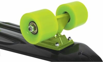 SCHILDKROT - Retro Native Zwart Skateboard - 56 x 14 - Zwart