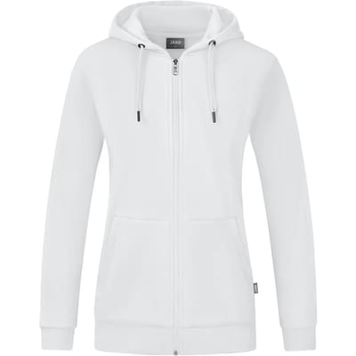 Jako Organic Jas Met Kap Heren - Wit | Maat: 4XL
