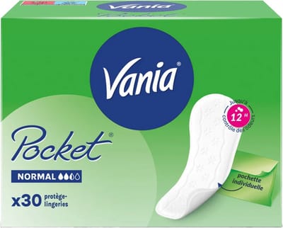 Vania Pocket Normaal 30 Lingerie Inleggers
