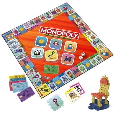 Hasbro Monopoly mobiel bankspel - 2-6 spelers, leeftijd 8+, speeltijd 45 minuten