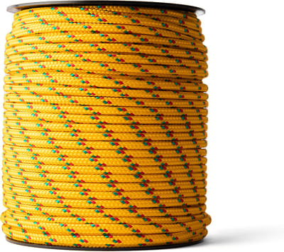 SNURO Polypropyleen Touw (4mm, 100M) - Touw met sterk PP materiaal - Stevig en lichtgewicht paracord voor outdoor, survival & tuin, beschikbaar in verschillende diktes en sterktes