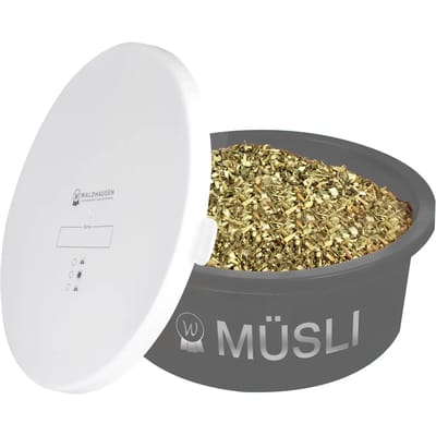 Waldhausen Muesli Schaal 5 l - Voerbewaarbak - Grijs