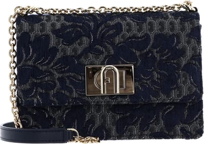 FURLA Schoudertas Avondtas 1927 Mini Crossbody 20 Toni Mediterraneo Donkerblauw Grijs