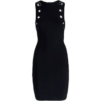 GUESS Marciano By  Felicity Bandage Dress Wuxi Jet Black Maat: XS | Mini Jurken Outlet | Dames | Zwart