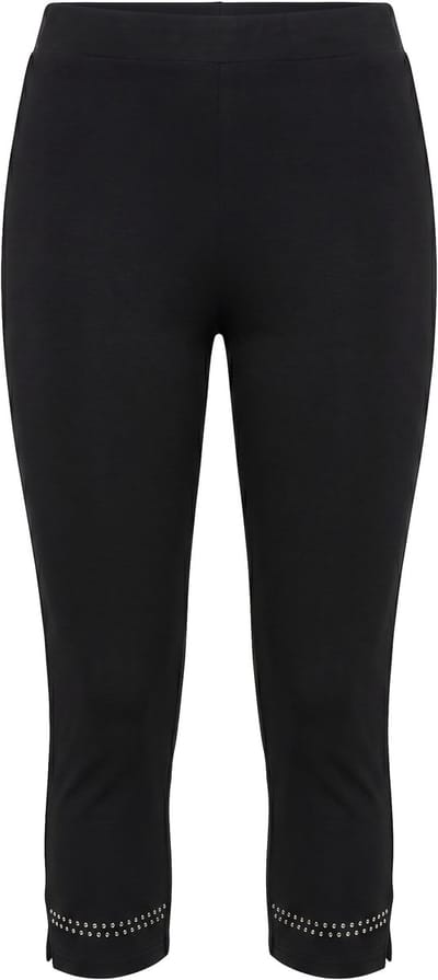 Angel of Style - Dames - Caprilegging smalle pasvorm - Zwart - Maat 50