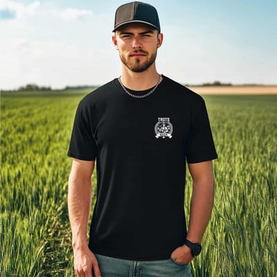 AGRIFANS® Trots op de Boer - Heren T-shirt - S