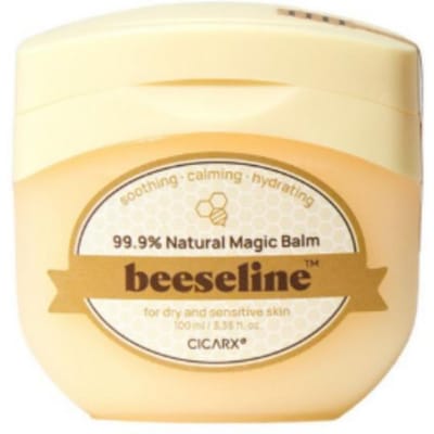 CICAREX Vaseline au Miel Baume Magique Naturel 2X 100ml Baume Hydratant Coréen beige