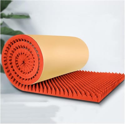 Geluidsisolerend Schuim - Akoestisch Paneel - Studio Geluid - Vlamvertragend Materiaal - 5 Meter Rol - Zwart