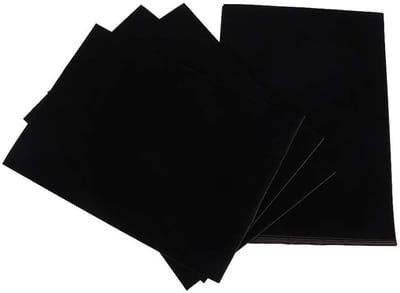 10 Stuks Zelfklevend Velours Papier voor Multifunctioneel Gebruik in Sieraden, Kunst en Ambachten