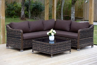 Luxe Modulaire Hoekbank – Zwart – Industrohome