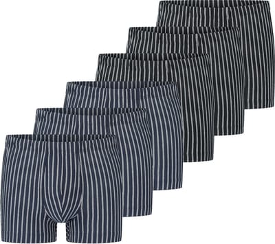 Schiesser Heren retro short / pant 6 pack 95/5 Essentials Cotton