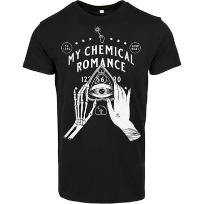 Merchcode My Chemical Romance - My Chemical Romance Pyramid Heren T-shirt - XS - Zwart