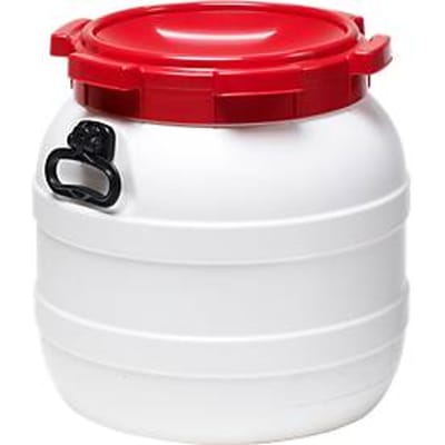 Vat met wijde hals, ø 410 mm, HDPE, 54,4 l