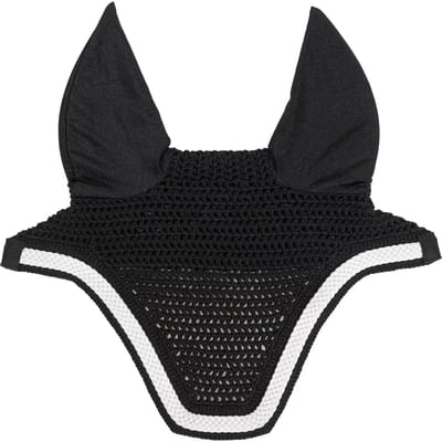 Kentucky Horsewear - Oornetje Wellington met gevlochten koord zwart Full