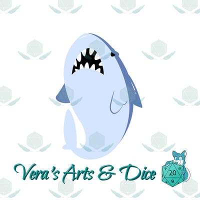 Blahaj Sticker - Oceaan Dieren - Schattige Haaien Vissen Blahaj Haai Stickers - Handgemaakte Stickers - Journaling - Bullet Journal - Scrapbooking - Leuke Stickers - Laptop Sticker - Telefoon Sticker - Cute - Dier - Lief - Schattig - Wilde Dieren
