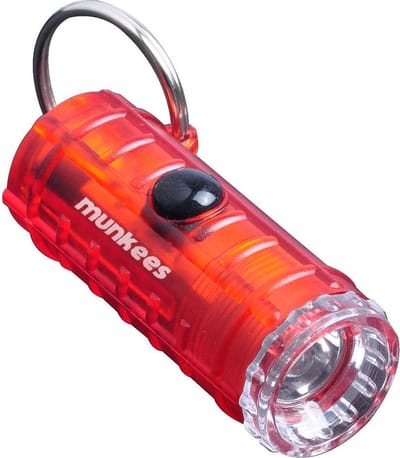 Munkees Sleutelhanger Lamp Kunststof 5,3 Cm Oranje