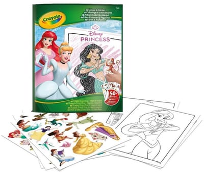 Crayola - Kleurboek - Kleurboek Voor Kinderen - Disney Princess