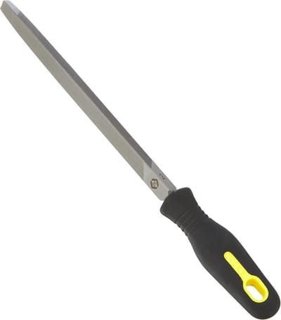 Zaagvijl - Handvijl Vijl - Metaal Bewerken - 3-zijdige Vertanding - 6 inch - Multicolor