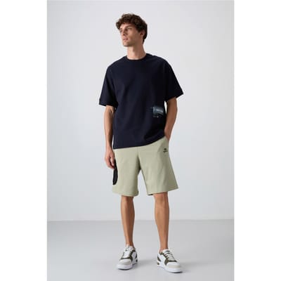 Heren Cargo Shorts met Wijdbeen