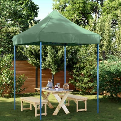 vidaXL - Partytent - 200 - x - 200 - x - 306 - cm - Groen - Oxford - Stof