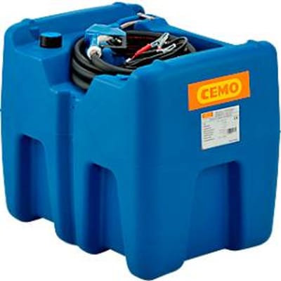 Mobiel tankstation CEMO Blue-Mobil EASY, met dompelpomp CENTRI SP30 12 V, 210 l tank voor AdBlue®, B 785 x D 595 x H 685 mm