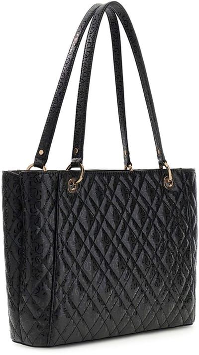 Guess Isemay Medium Schoudertas Dames - Imitatieleer - Zwart