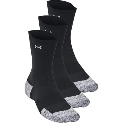 Under Armour Armourdry Run Cushion Sokken 3 Paren Zwart EU 31 1/2-36 1/2 Man,Vrouw