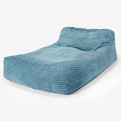 Extra Grote Ribfluwelen Zitzak XXL voor 2 Personen - Comfortabel Daybed Chaise Lounge