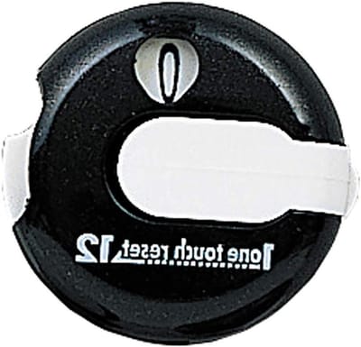 Golf Slagteller - Scoreteller Golf - Golf Score Bijhouden - Eenvoudige Reset - 12 Slagen - Zwart