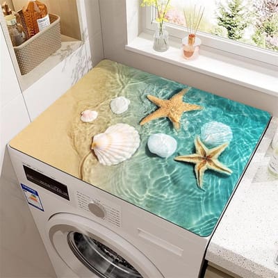 Wasmachine bovenmat - Droger beschermer - Apparaten beschermen - Snel absorberend - 40x60cm - Zeester