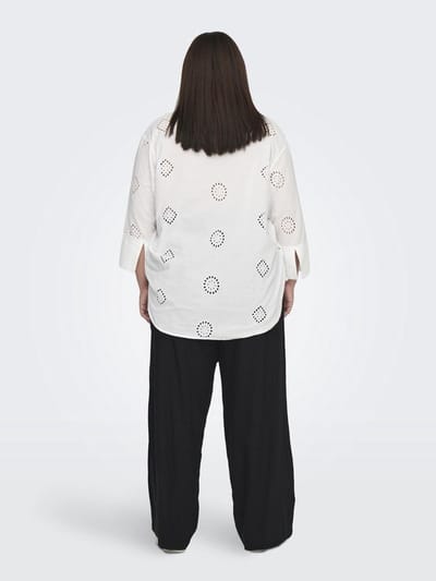 ONLY CARMAKOMA - CARTALLIE 3/4 LONG SHIRT WVN - Dames - Blouses