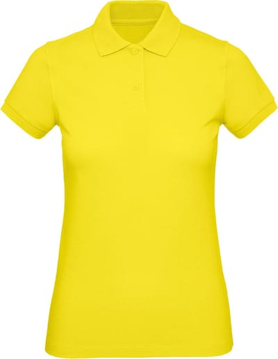 B&C Ladies' organic polo shirt CGPW440 - Solar Yellow - L