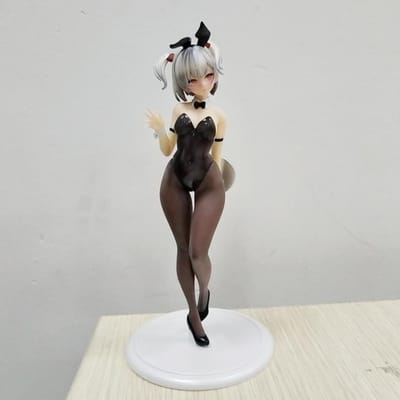 19CM XCX Nono Nai Nai Illustré par Yatsumi Suzuame Figurine de Bunny girl Jouet en PVC Modèle d'Action Anime pour Adulte Poupée Jouet Cadeau gray