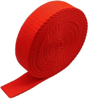 Robuuste Band - Draagtas Band - Bagage Vastzetten - Scheurvast Polypropyleen - 5 Meter - Rood