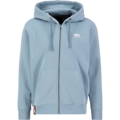 Sweatshirt Alpha Industries met capuchon en rits Basic