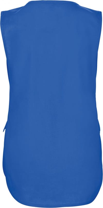 Schort/Tuniek/Werkblouse Dames XXL/3XL Kariban Light Royal Blue 65% Polyester, 35% Katoen