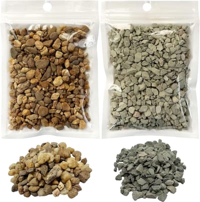 Miniatuur Steen Basing Kit voor Landschapsmodellen - DIY Terrain Model Kit met Gemengde Kleuren en Grijs voor Modelspoor en Sandtafel Decoratie