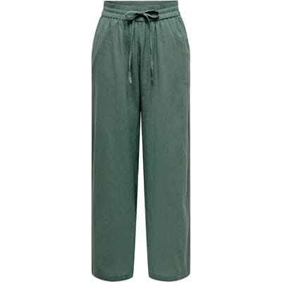 Only Broek Onltizana Cotton Loose Pants Wvn No 15319090 Balsam Green Dames Maat - M