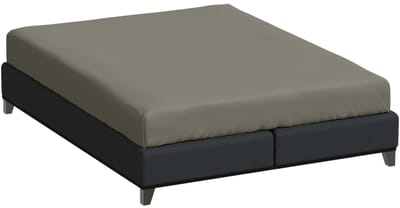 Bella Donna Eenpersoons Hoeslaken Jersey - muskaat-0122 90/190-100/220