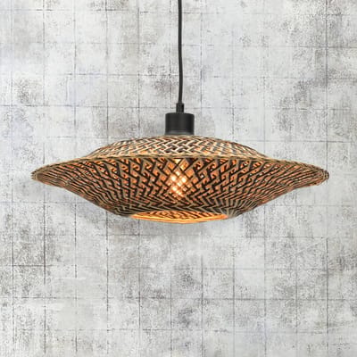 Good & Mojo GOOD &amp; MOJO Bali hanglamp van bamboe, Ø 44 cm