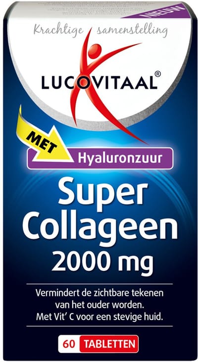 Lucovitaal Super Collageen 2000 mg - 3 x 60 tabletten - Voordeelverpakking