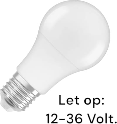 Osram LED Star Classic E27 Peer Mat 6.5W 600lm - 827 Zeer Warm Wit | Vervangt 45W